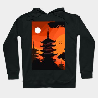 Japan buildong Hoodie